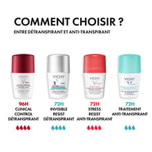 Afbeelding in Gallery-weergave laden, Vichy Invisible Resist 72h Anti-transpirant (50ml)