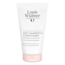 Afbeelding in Gallery-weergave laden, Soft Shampoo & Conditioner licht geparfumeerd - Louis Widmer - Huidproducten.nl
