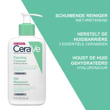 Afbeelding in Gallery-weergave laden, CeraVe Schuimende Reinigingsgel