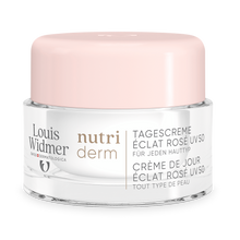 Afbeelding in Gallery-weergave laden, Nutriderm Dagcrème Éclat Rosé UV 50 licht geparfumeerd - Louis Widmer - Huidproducten.nl