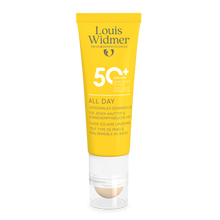 Afbeelding in Gallery-weergave laden, All Day 50+ met Lippenverzorging Stick 50+ licht geparfumeerd - Louis Widmer - Huidproducten.nl