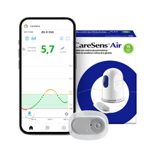 Afbeelding in Gallery-weergave laden, CareSens Air Glucosesensor – CGM Sensor voor Continue Glucosemonitoring (15 Dagen)