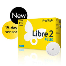 Afbeelding in Gallery-weergave laden, FreeStyle Libre 2 Plus Glucosesensor – 15 Dagen Zonder Prikken
