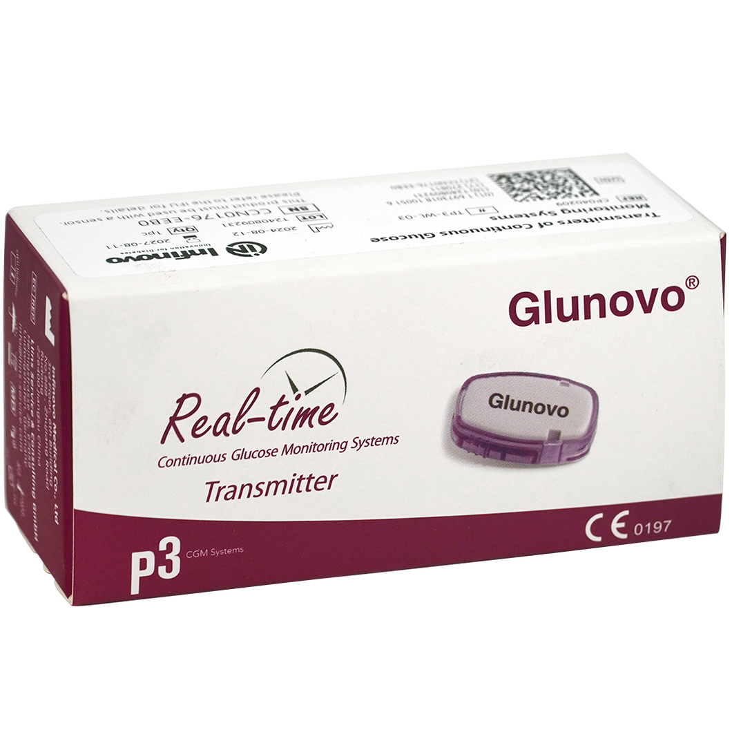 Glunovo Flash Zender / Transmitter P3 – Draadloze Gegevensoverdracht voor Glucosemonitoring