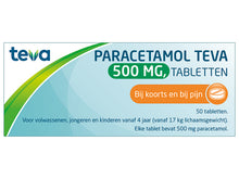 Afbeelding in Gallery-weergave laden, Paracetamol Tablet 500mg TEVA
