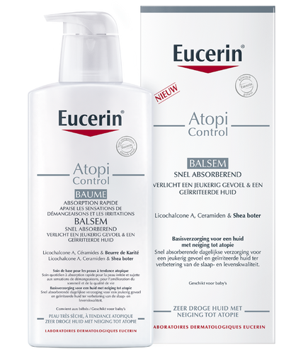 Eucerin AtopiControl Balsem 400ml - SkinEffects Zwolle