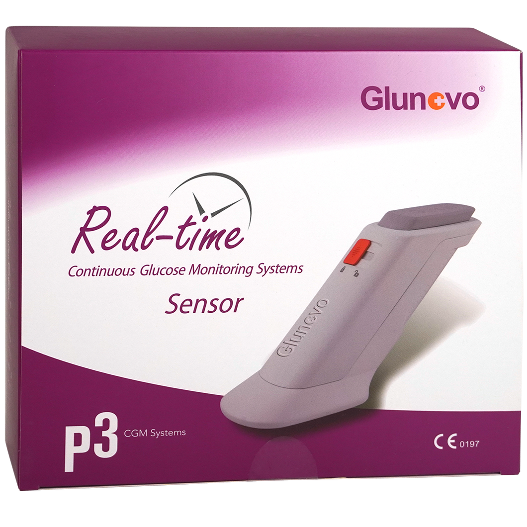 Glunovo Flash Sensor P3 - 2 Stuks | FGM Sensor voor Nauwkeurige Glucosemeting