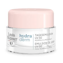 Afbeelding in Gallery-weergave laden, Hydraderm Dagemulsie UV 30 licht geparfumeerd - Louis Widmer - Huidproducten.nl
