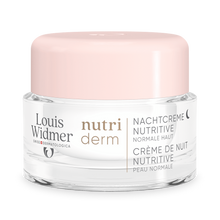 Afbeelding in Gallery-weergave laden, Nutriderm Nachtcrème Nutritive licht geparfumeerd - Louis Widmer - Huidproducten.nl
