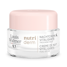 Afbeelding in Gallery-weergave laden, Nutriderm Nachtcrème Vitalisante licht geparfumeerd - Louis Widmer - Huidproducten.nl
