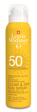 Afbeelding in Gallery-weergave laden, Louis Widmer Clear &amp; Dry Sun Spray 50 Licht Geparfumeerd - Louis Widmer - Huidproducten.nl
