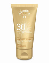 Afbeelding in Gallery-weergave laden, Louis Widmer Sun Protection Face 30 Zonder Parfum - SkinEffects Zwolle
