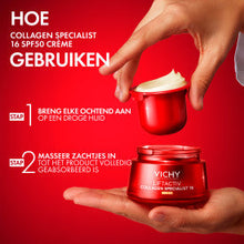 Afbeelding in Gallery-weergave laden, Vichy Liftactiv Collagen Specialist 16 Dagcrème SPF50 Navulling - 50ml - Vichy - Huidproducten.nl

