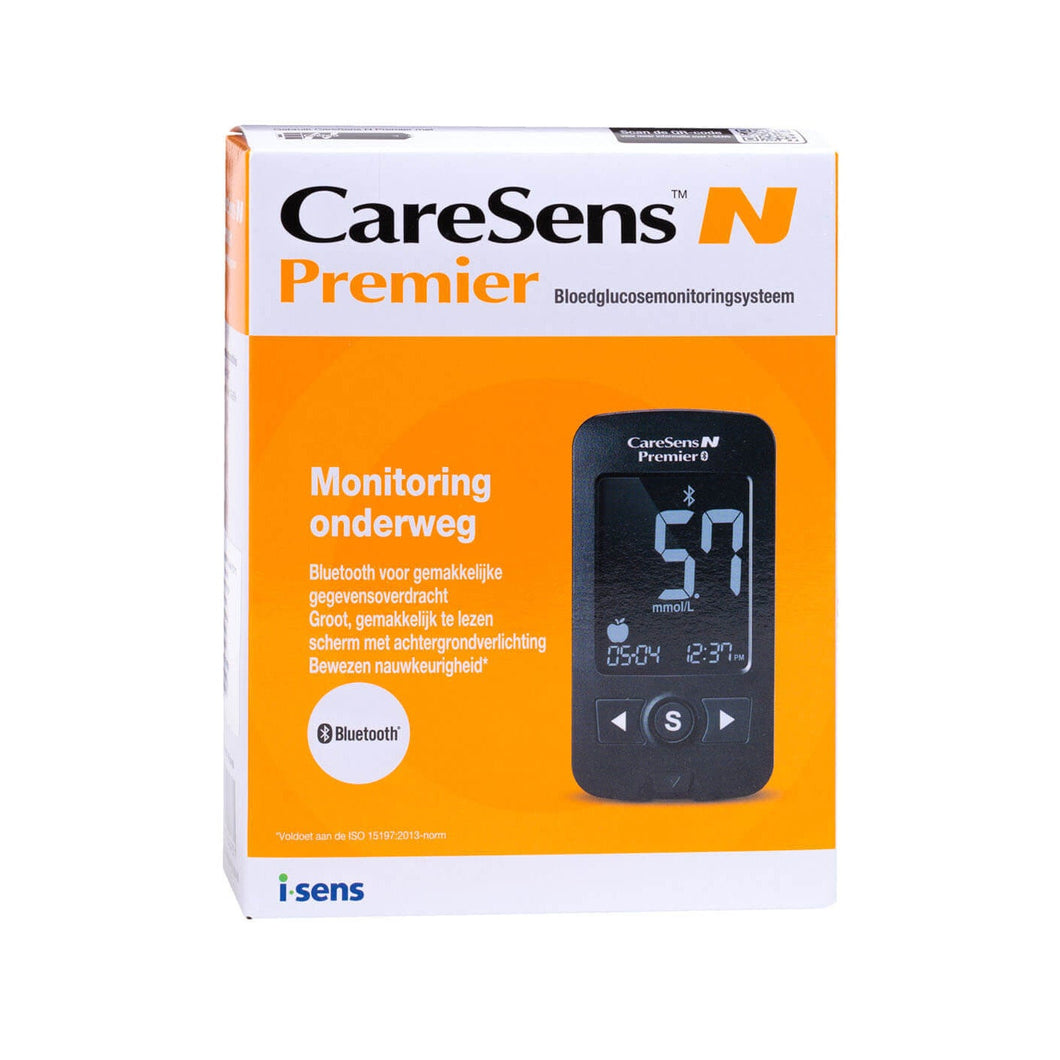 CareSens N Premier Glucosemeter Startpakket – Slim, Snel en Bluetooth-Connected