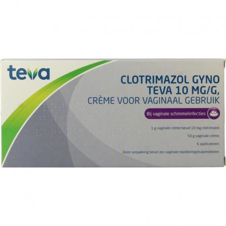 Clotrimazol Gyno Teva 10 mg/g