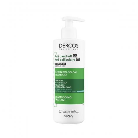 Vichy Dercos Anti-Roos Shampoo Normaal tot Vet Haar (390ml) - Vichy - Huidproducten.nl