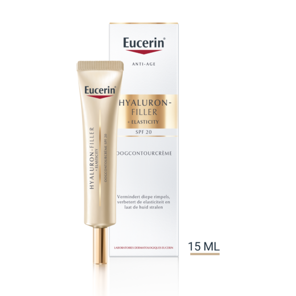 Hyaluron-Filler + Elasticity Oogcontourcrème SPF 20 - Eucerin - Huidproducten.nl