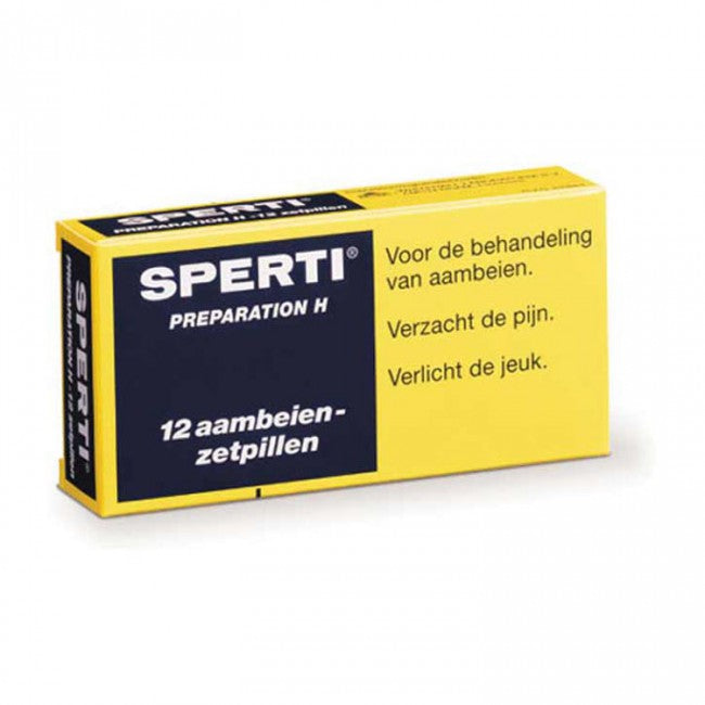 Sperti zetpillen (12 stuks)