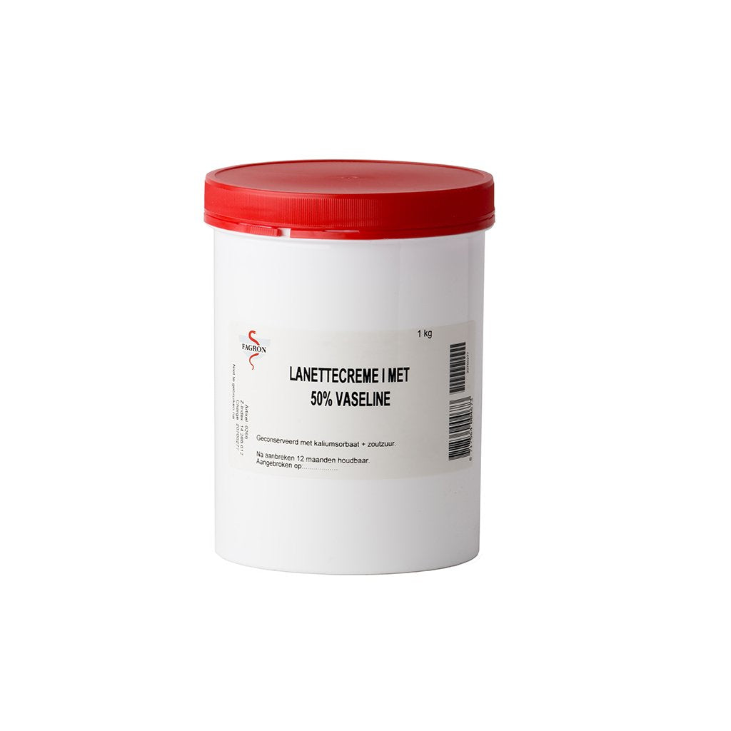 Lanettecreme Met 50% Vaseline Fagron  1KG - SkinEffects Zwolle