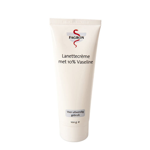 Lanettecreme Met 10% Vaseline Fagron  100G - SkinEffects Zwolle