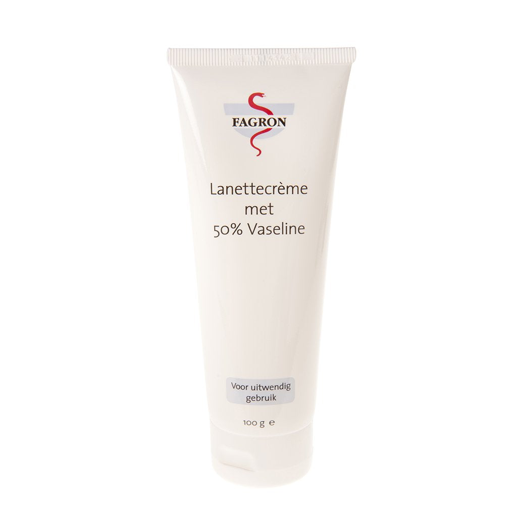 Lanettecreme Met 50% Vaseline Fagron  100G - SkinEffects Zwolle