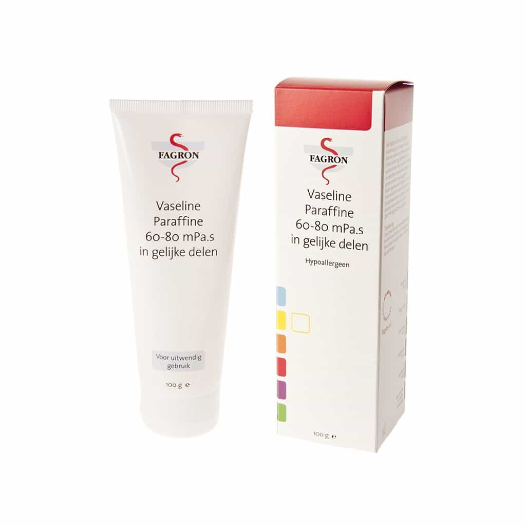 Vaseline Paraffine 60/80 Ana Tube In Doos Fagron  100G - SkinEffects Zwolle