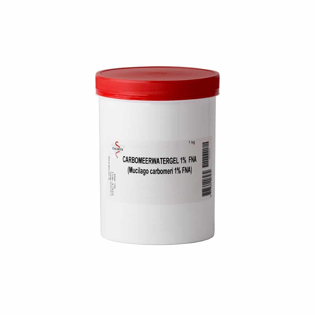 Carbomeerwatergel 1% Fna  1KG - SkinEffects Zwolle