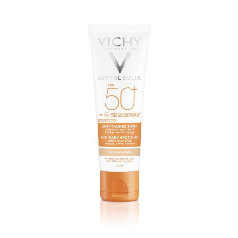 Vichy IDEAL SOLEIL Anti-Spot Getinte Crème 3in1 SPF50+ - SkinEffects Zwolle