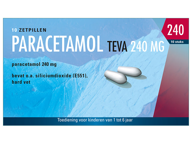 Paracetamol Teva Zetpil 240mg