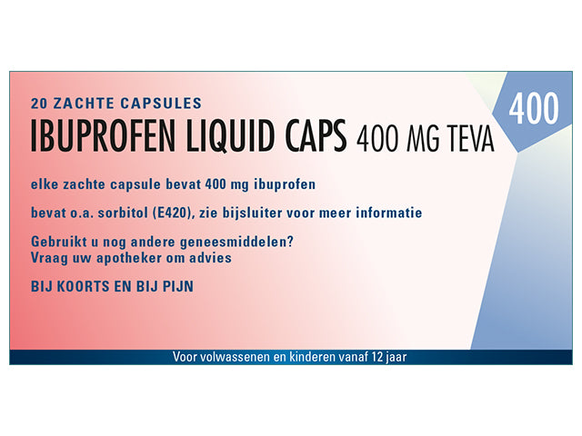 Ibuprofen Teva Liquid Capsule 400mg