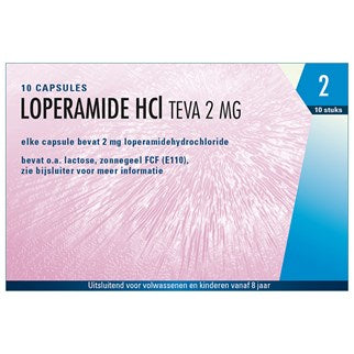 Loperamide TEVA Capsule 2mg