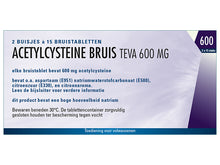 Afbeelding in Gallery-weergave laden, Acetylcysteine TEVA Bruistablet 600mg
