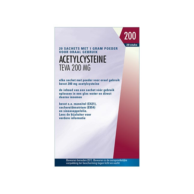 Acetylcysteine PCH Poeder 200mg