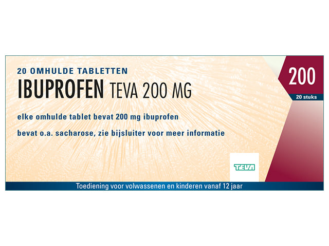 Ibuprofen Teva Tablet 200mg