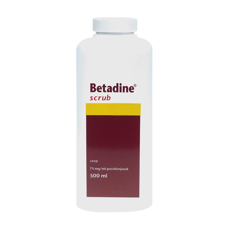 Betadine scrub