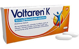 Voltaren k tab 12,5mg (10 stuks)