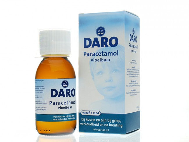 Darokind paracetamol vloeibaar (100ml)