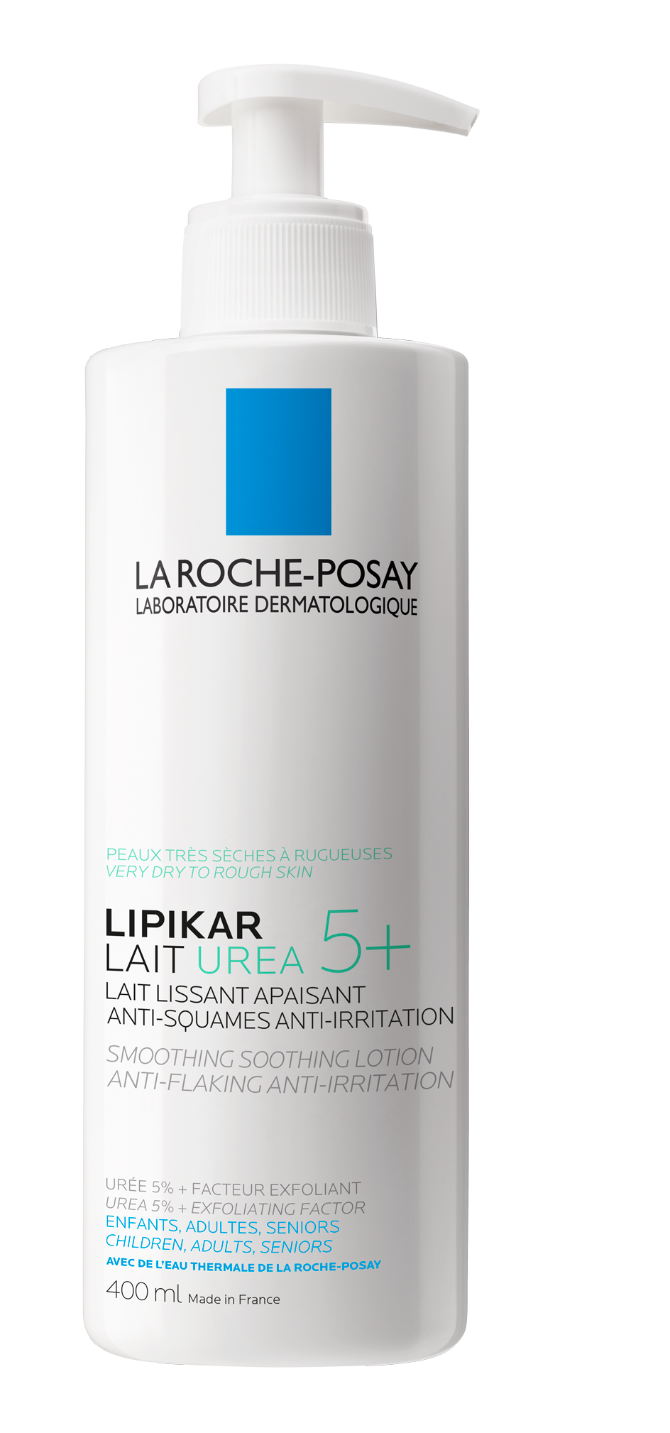 LRP Lipikar Lait Urea 5+ 400ml - SkinEffects Zwolle