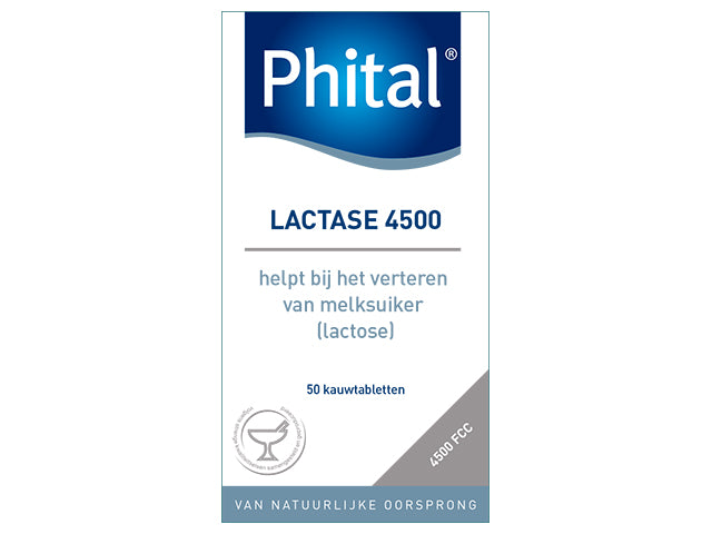 Phital Lactase 4500 Kauwtablet