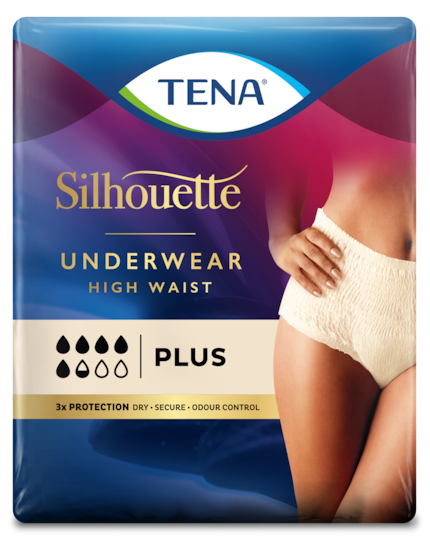 TENA Silhouette Plus Crème - Hoge Taille M